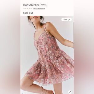 Free people Hudson mini dress
